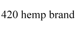420 HEMP BRAND trademark