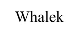 WHALEK trademark