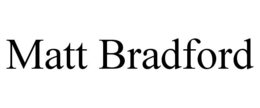 MATT BRADFORD trademark