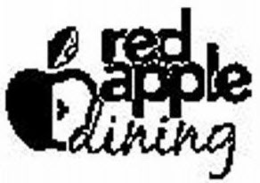 RED APPLE DINING trademark