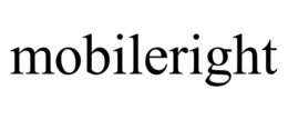 MOBILERIGHT trademark
