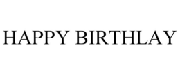 HAPPY BIRTHLAY trademark