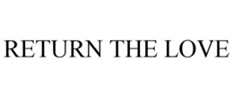 RETURN THE LOVE trademark
