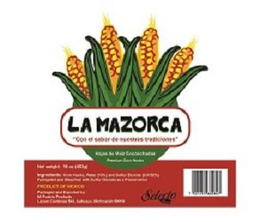 LA MAZORCA "CON EL SABOR DE NUESTRAS TRADICIONES" trademark