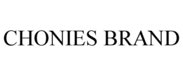CHONIES BRAND trademark