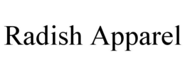 RADISH APPAREL trademark