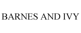 BARNES AND IVY trademark