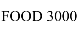 FOOD 3000 trademark