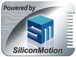 POWERED BY SILICONMOTION SM trademark