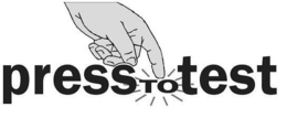 PRESS TO TEST trademark