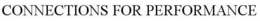 CONNECTIONS FOR PERFORMANCE trademark