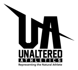 UA UNALTERED ATHLETICS REPRESENTING THENATURAL ATHLETE trademark