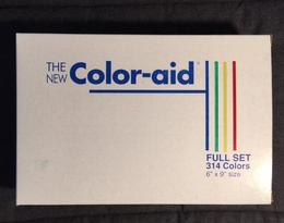 'COLOR-AID' IN FUTURA BOLD FONT. trademark