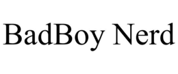 BADBOY NERD trademark