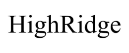HIGHRIDGE trademark