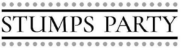 STUMPS PARTY trademark