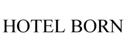 HOTEL BORN trademark