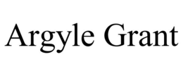 ARGYLE GRANT trademark