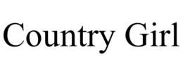 COUNTRY GIRL trademark