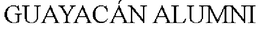 GUAYACÁN ALUMNI trademark