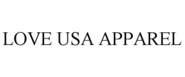LOVE USA APPAREL trademark