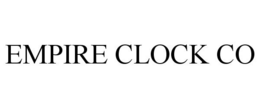 EMPIRE CLOCK CO trademark