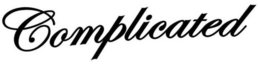 COMPLICATED trademark