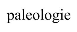 PALEOLOGIE trademark
