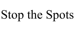 STOP THE SPOTS trademark