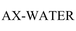 AX-WATER trademark