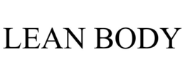 LEAN BODY trademark