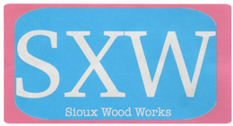 SXW SIOUX WOOD WORKS trademark