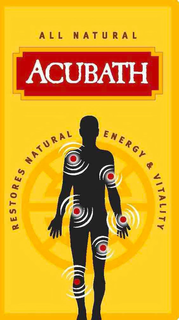 ALL NATURAL ACUBATH RESTORES NATURAL ENERGY & VITALITY trademark