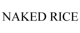 NAKED RICE trademark