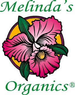 MELINDA'S ORGANICS trademark