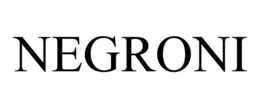 NEGRONI trademark