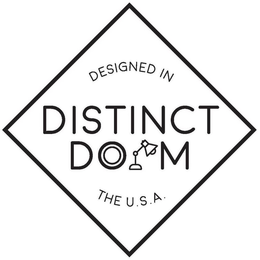 DISTINCT DORM DESIGNED IN THE U.S.A. trademark