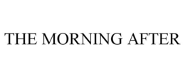 THE MORNING AFTER trademark