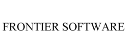 FRONTIER SOFTWARE trademark
