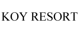 KOY RESORT trademark