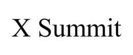 X SUMMIT trademark