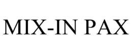 MIX-IN PAX trademark