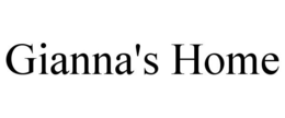 GIANNA'S HOME trademark