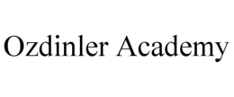 OZDINLER ACADEMY trademark