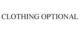 CLOTHING OPTIONAL trademark