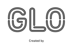 GLO CREATED BY trademark
