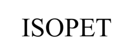 ISOPET trademark