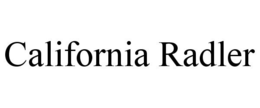CALIFORNIA RADLER trademark
