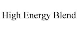 HIGH ENERGY BLEND trademark