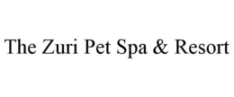 THE ZURI PET SPA & RESORT trademark